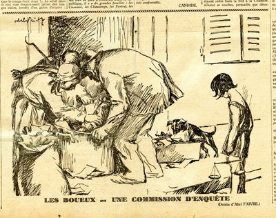 Cándido, Satírico en N & B de Jules Abel Faivre