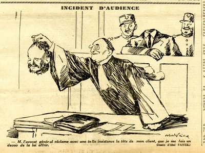 Cándido, Satírico en N & B de Jules Abel Faivre