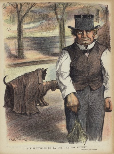 Ilustración para Le Rire de Jules Abel Faivre