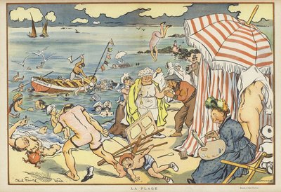 Ilustración para Le Rire de Jules Abel Faivre