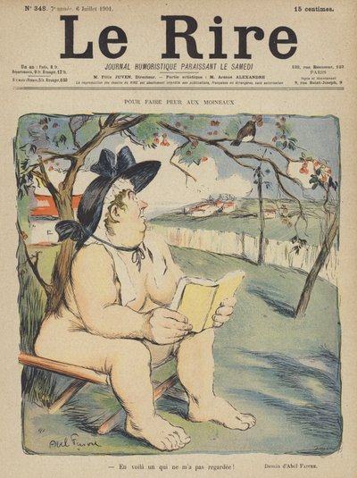 Ilustración para Le Rire de Jules Abel Faivre