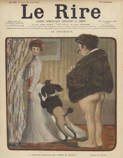 Ilustración para Le Rire de Jules Abel Faivre
