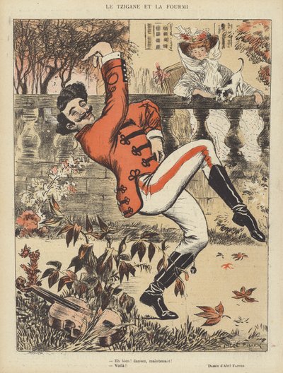 Ilustración para Le Rire de Jules Abel Faivre