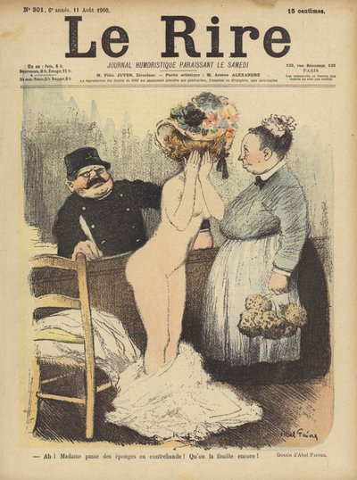 Ilustración para Le Rire de Jules Abel Faivre