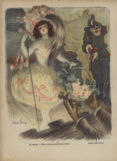 Ilustración para Le Rire de Jules Abel Faivre