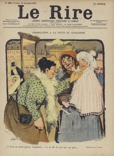 Ilustración para Le Rire de Jules Abel Faivre