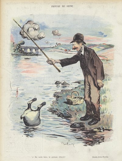 Ilustración para Le Rire de Jules Abel Faivre