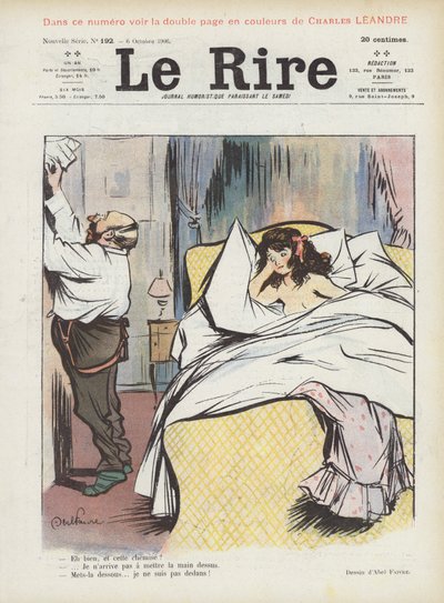 Ilustración para Le Rire de Jules Abel Faivre