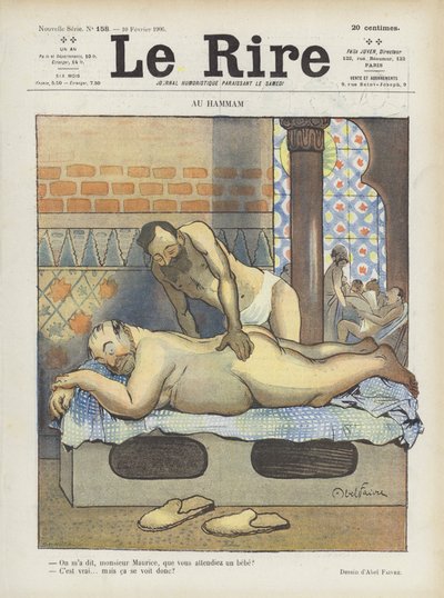 Ilustración para Le Rire de Jules Abel Faivre