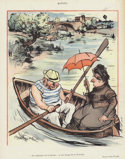 Remo. Ilustración para Le Rire de Jules Abel Faivre