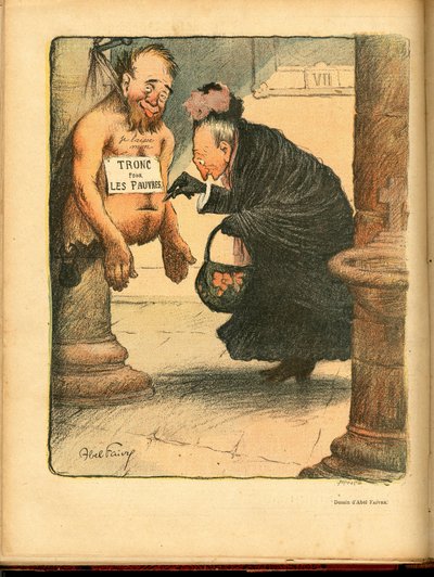 Le Rire, número 276, Satírico en Colores de Jules Abel Faivre