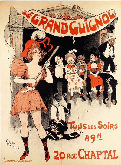 Le Grand Guignol, c. 1898 de Jules Alexandre Grün