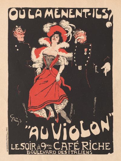 Les Maitres de LAffiche: Pl. 103 Café Reche, 1897 de Jules Alexandre Grün