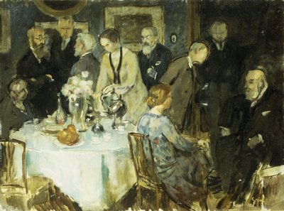 Figuras en un interior de Jules Alexandre Gruen or Grun