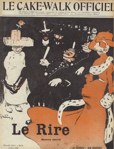 Ilustración para Le Rire de Jules Alexandre Gruen or Grun