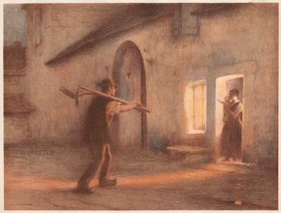 Regreso de los campos de Jules Alexis Muenier