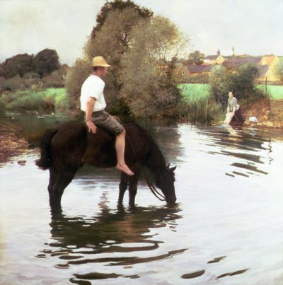 el lugar de riego de Jules Alexis Muenier