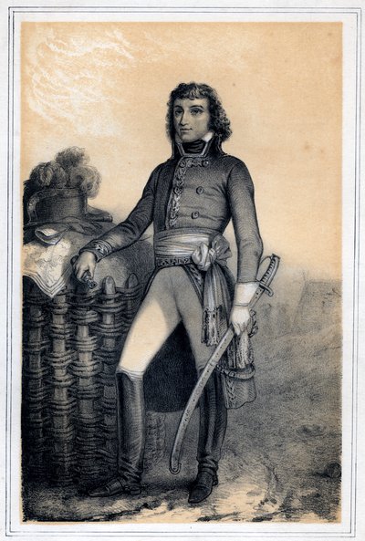 Barthélemy Catherine Joubert, general francés, siglo XIX de Jules Alfred Vincent Rigo