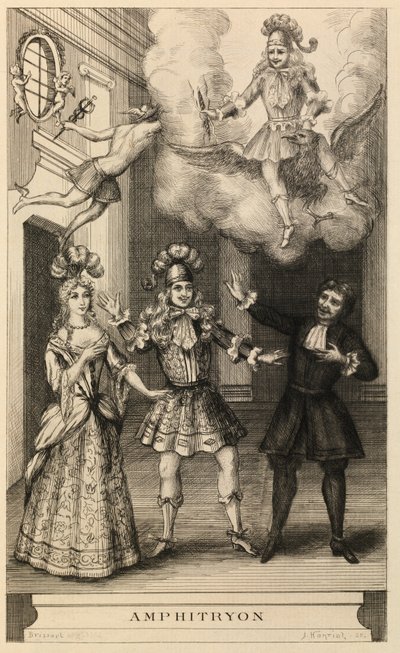 Escena de Amphitryon de Jules Armand Hanriot