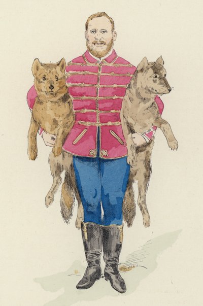 Entrenador de perros de Jules Arsene (after) Garnier