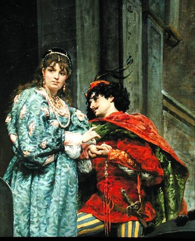 Tarde en Venecia (detalle) de Jules Arsene Garnier