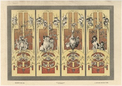 Monos, gatos, garzas y perros, lámina 3 de 