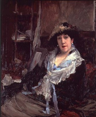 Retrato de Madame Jeanne Samary de Jules Bastien Lepage