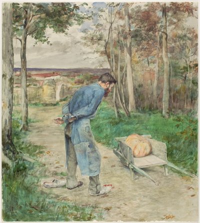 La bellota y la calabaza de Jules Bastien Lepage