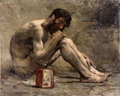 Diógenes, 1905 de Jules Bastien Lepage