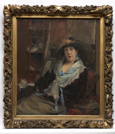 Marie Samary del Teatro Odéon, c. 1881 de Jules Bastien Lepage
