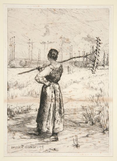 Retour des champs (Regreso de los campos) de Jules Bastien Lepage
