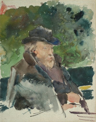 Boceto de Burne-Jones de Jules Bastien Lepage