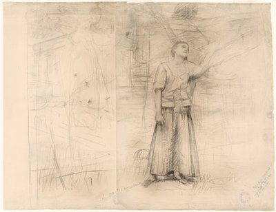Estudiar para de Jules Bastien Lepage