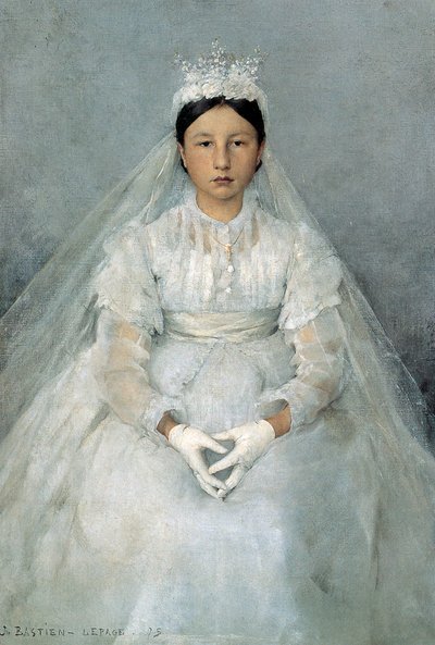 El comulgante, 1875 de Jules Bastien Lepage