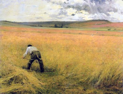 El Trigo Maduro, 1880 de Jules Bastien Lepage