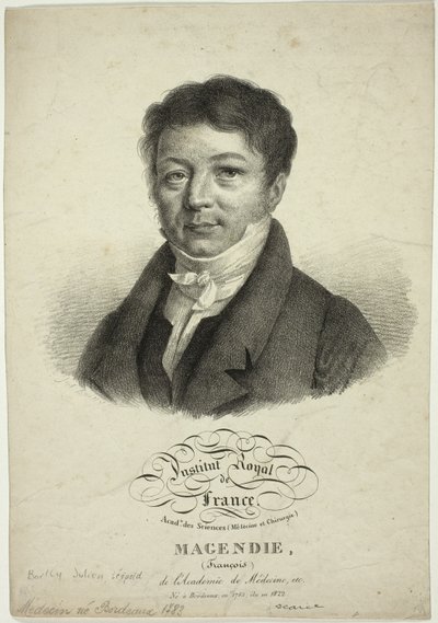 Retrato de François Magendie de Jules Boilly