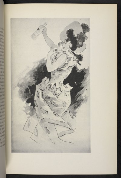 Un bailarín. Jules Chéret. París: Maurice Le Garrec de Jules Cheret
