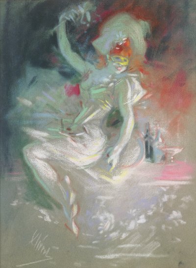 Mascarada, 1890s de Jules Cheret