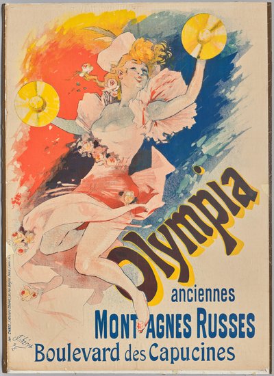 Olympia Montagne Russes de Jules Cheret