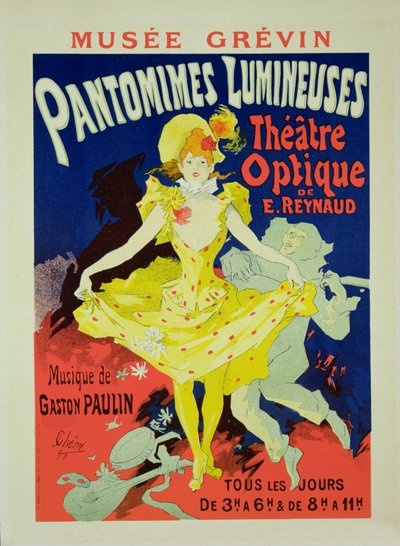 Reproducción de un cartel publicitario de 