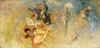 El baile de máscaras de Jules Cheret