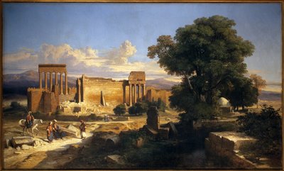 Ruinas de Balbeck de Jules Coignet