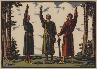 El Pacto de Grütli de Jules Courvoisier