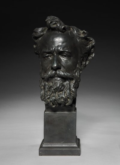 Cabeza de Alphonse Legros, c. 1876 de Jules Dalou