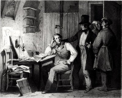 La tarde, o El estudiante de Jules David