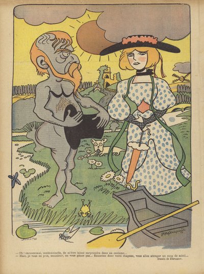 Ilustración para Le Rire de Jules Depaquit