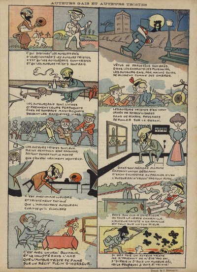 Ilustración para Le Rire de Jules Depaquit