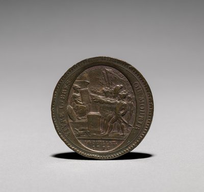 Medalla: Cinco Soles emitidos por los Hermanos Monneron, París, 1792 de Jules Dupré