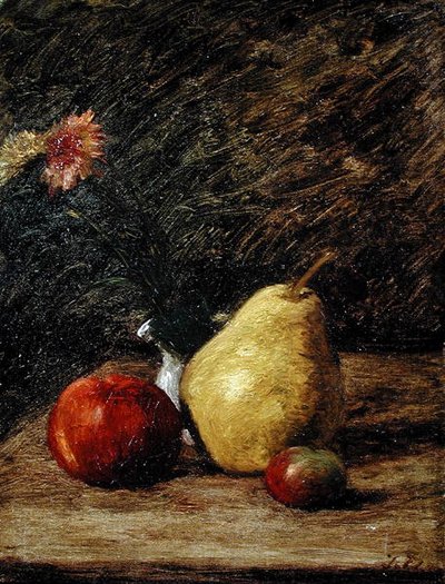 Naturaleza Muerta con una Pera de Jules Dupré