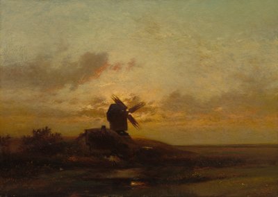 El molino de viento de Jules Dupré